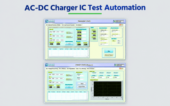 AC-DC Charger IC Test Automation