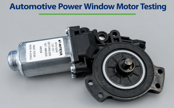 Automotive Power Window Motor Testing